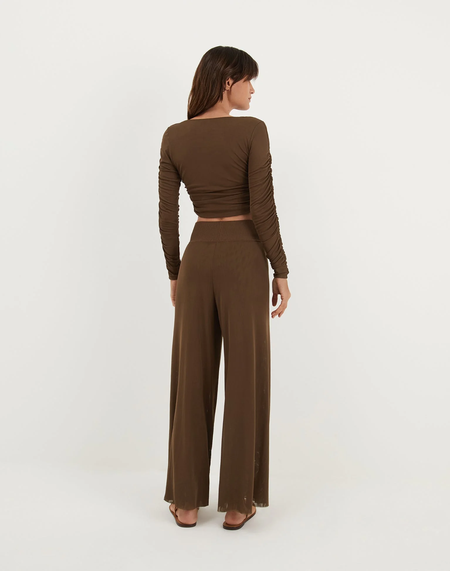Mira Long Sleeve Top | Eclair - Image 4