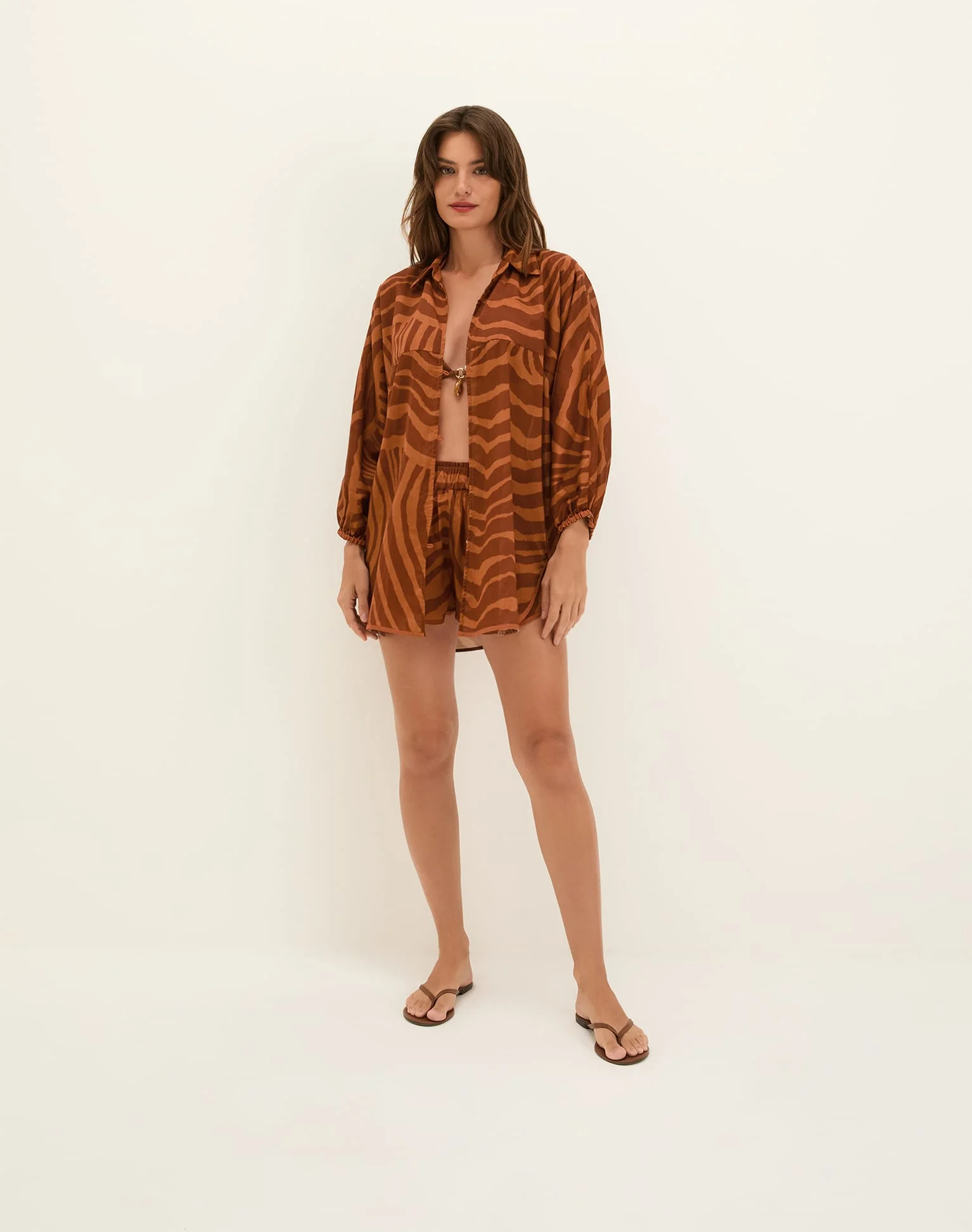 Mori Long Sleeve Blouse | Sundown - Image 2