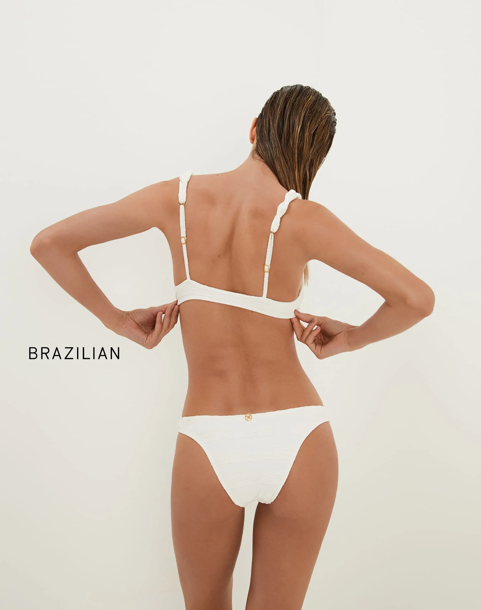 Savyon Basic Bottom | Brazilian | Off White