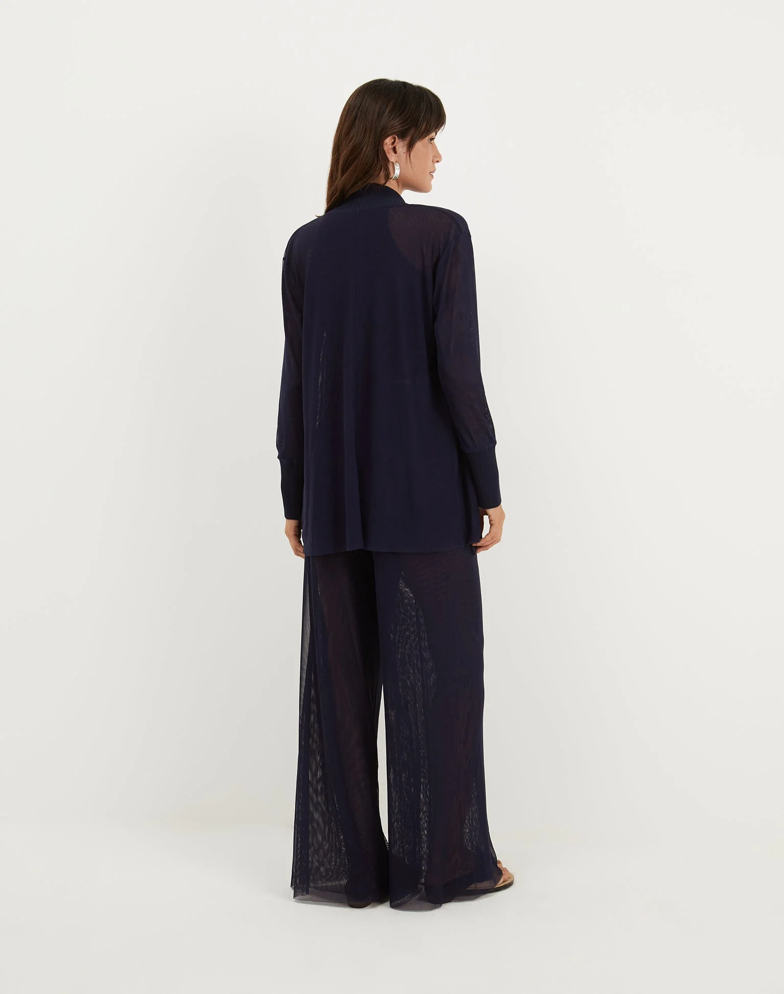 Knit Sia Cardigan | Sailboat - Image 4