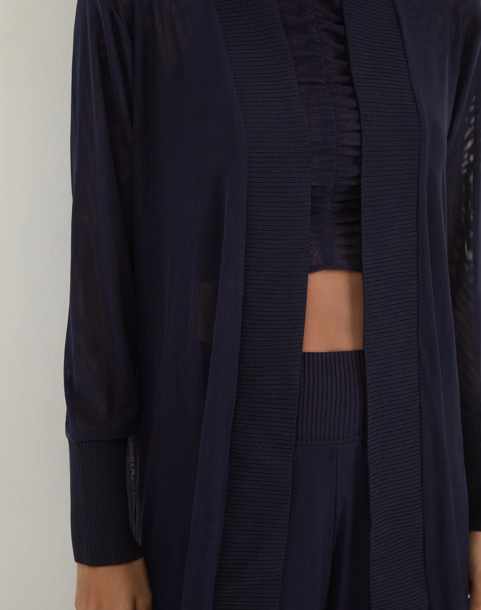 Knit Sia Cardigan | Sailboat - Image 5