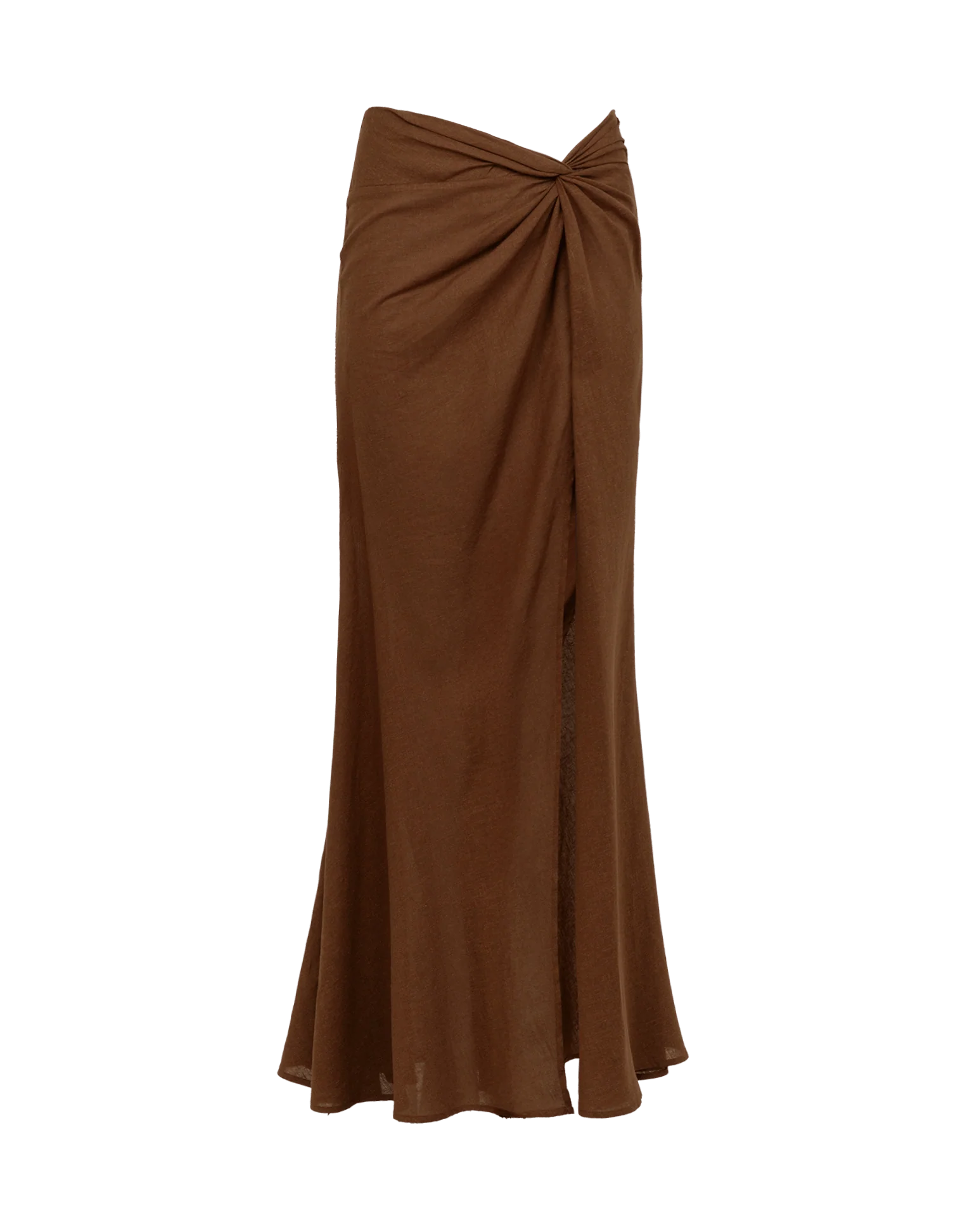 Sirene Long Skirt | Brown - Image 8