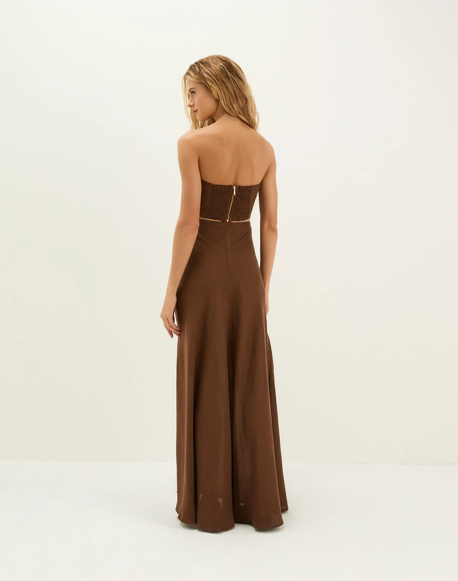 Sirene Micro Tube Top | Brown - Image 3