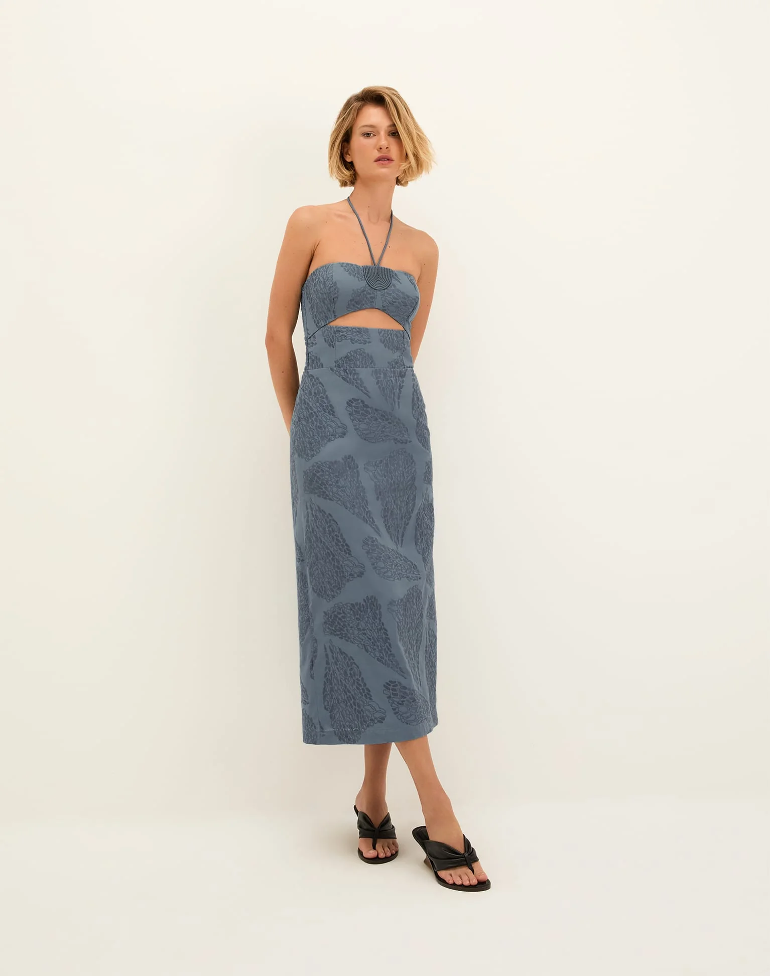 Yara Midi Dress | Embroidered West Coast - Image 2